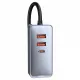[AFTER RETURN] Baseus Share Together car charger 2x USB / 2x USB Type C 120W PPS Quick Charge Power Delivery gray (CCBT-A0G)