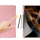 Dux Ducis Domo faltbare Tablet-Hülle mit Smart-Sleep-Funktion und Ständer für Samsung Galaxy Tab S8 Ultra, Pink