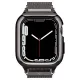 Spigen METAL FIT &quot;PRO&quot; Apple Watch 7 / 8 (45MM) GRAPHITE