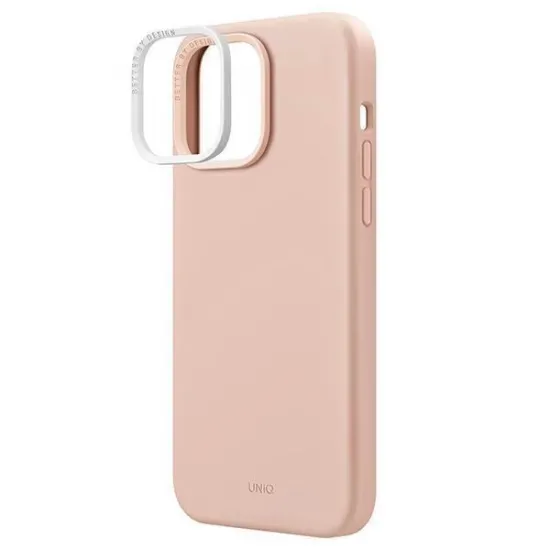 Uniq case Lino Hue iPhone 14 Pro Max 6.7" Magclick Charging pink/blush pink
