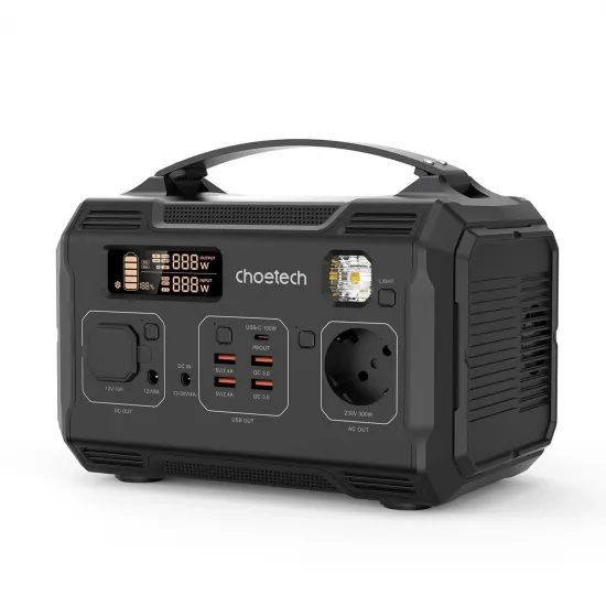 Choetech portable power bank 281Wh 300W black (BS002-V2)