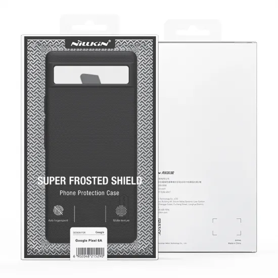 Nillkin Super Frosted Shield Hülle für Google Pixel 6a Handyhülle schwarz