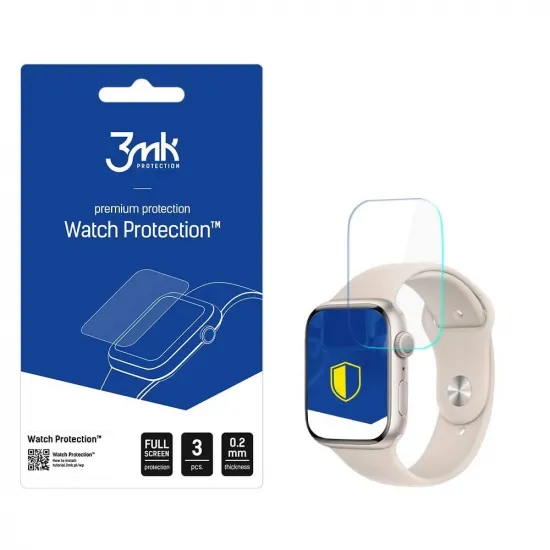 Apple Watch 8/9 45 mm - 3mk Watch Protection™ contre ARC+