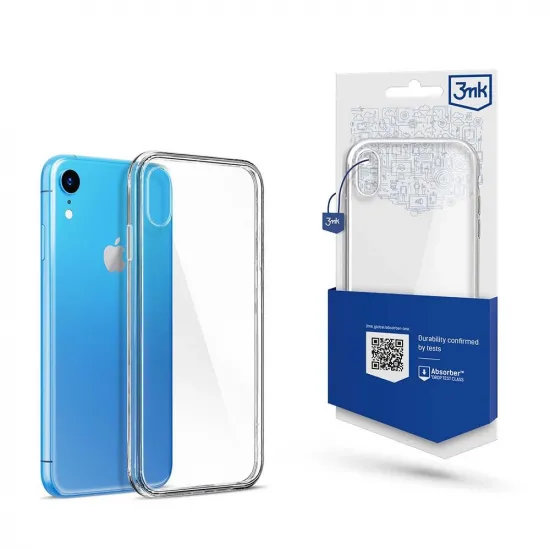 3mk Clear Case for iPhone Xr - transparent