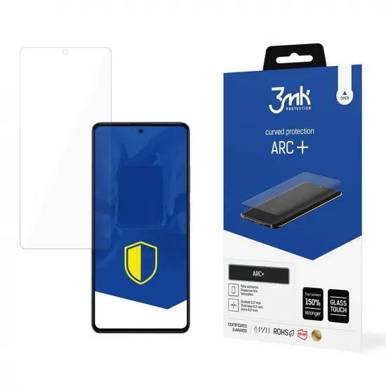 Ultra-thin screen protector for Xiaomi Redmi Note 12 Pro from the 3mk ARC+ series