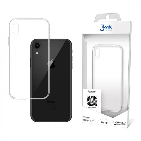 3MK All-Safe AC iPhone Xr Armor Case Clear
