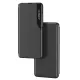Eco Leather View Case cover for Samsung Galaxy A24 4G with a flip stand black