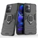 Ring Armor Case for Xiaomi Redmi Note 12 5G / Poco X5 5G Armor Cover Magnetic Holder Ring Black