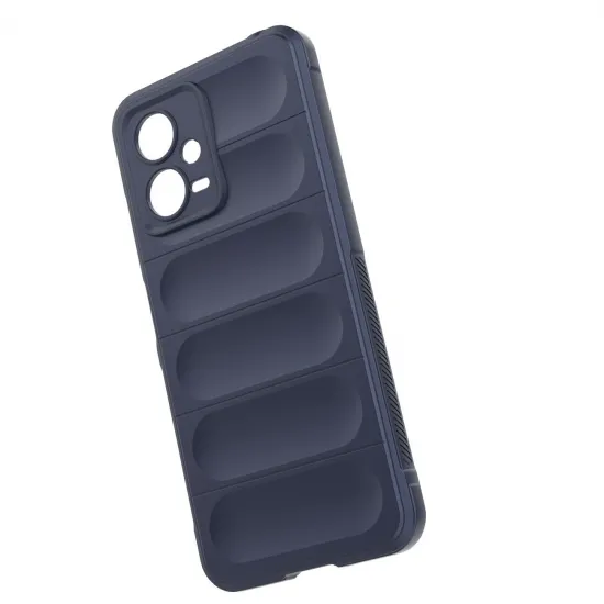 Magic Shield Hülle für Xiaomi Redmi Note 12 5G / Poco X5 5G Flexible Armor Case Blau