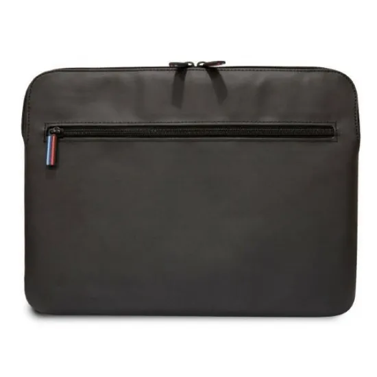 BMW Carbon&amp;Perforated sleeve for a 16&quot; laptop - black