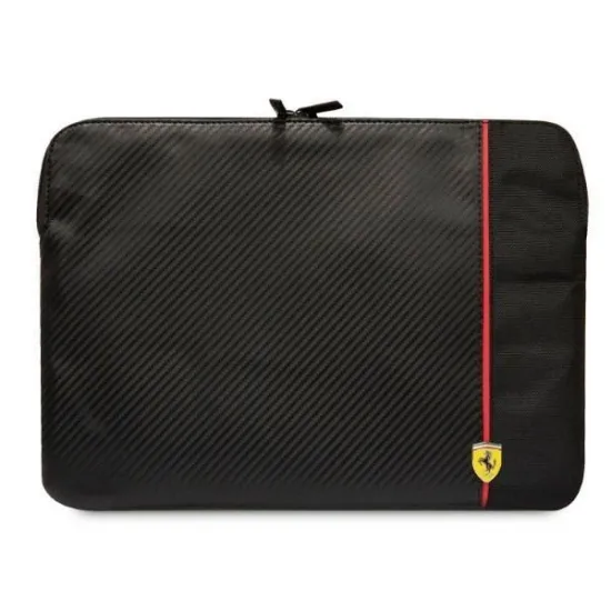 Ferrari Carbon&amp;Smooth case for a 14&quot; laptop - black