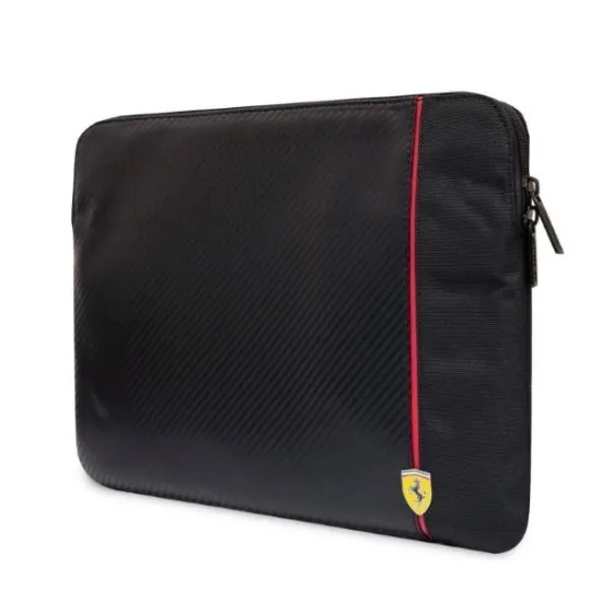 Ferrari Carbon&amp;Smooth case for a 14&quot; laptop - black