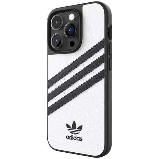 Adidas OR Molded Case PU iPhone 14 Pro 6.1&quot; white-black/white-black 50190