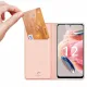 Dux Ducis Skin Pro Case for Xiaomi Redmi Note 12 Flip Card Wallet Stand Pink