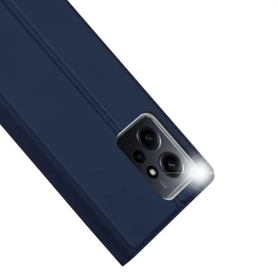 Dux Ducis Skin Pro Case for Xiaomi Redmi Note 12 Flip Card Wallet Stand Blue