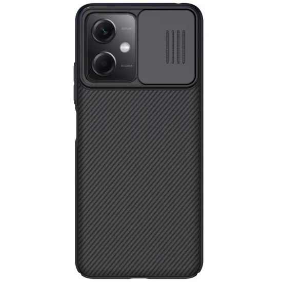 Nillkin CamShield Case Case for Xiaomi Redmi Note 12 5G / Poco X5 5G Cover with Camera Protector Black