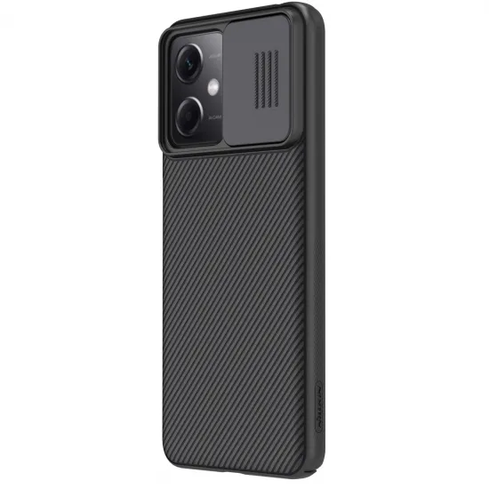 Nillkin CamShield Case for Xiaomi Redmi Note 12 5G / Poco X5 5G cover with camera cover black