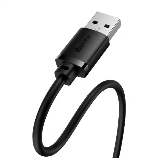 USB 3.0 extension cable 1.5m Baseus AirJoy Series - black