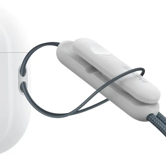 Lanyard for AirPods headphones / Baseus Crystal Series phone - gray