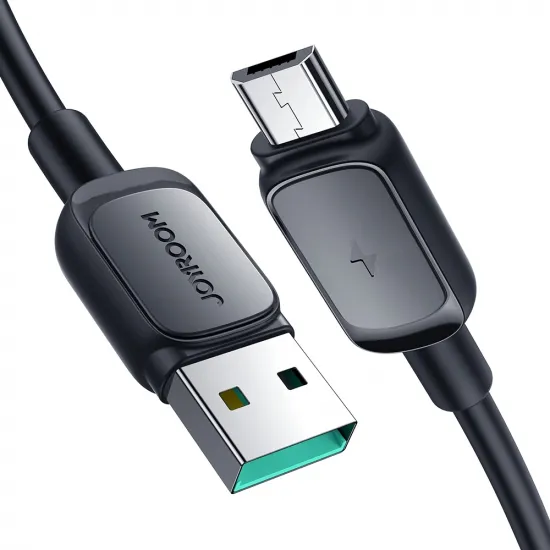 Micro USB cable - USB 2.4A 2m Joyroom S-AM018A14 - black