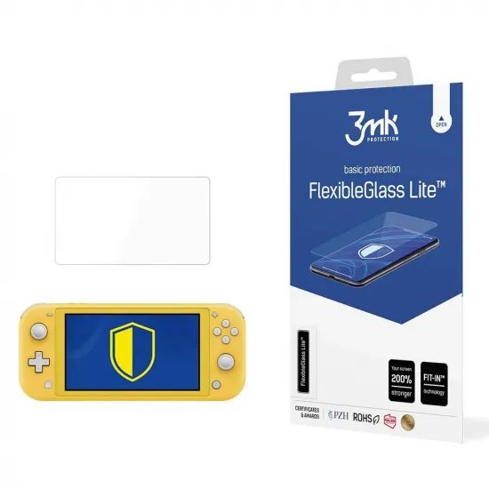 3mk FlexibleGlass Lite™ hybrid glass for Nintendo Switch Lite 2019