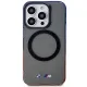 Case BMW BMHMP14LHTGE iPhone 14 Pro 6.1&quot; grey/grey hardcase Gradient Bumper MagSafe