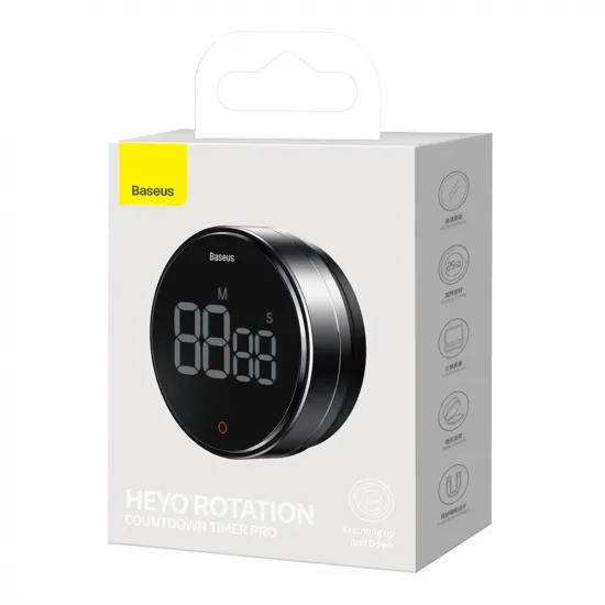 [RETURNED ITEM] Baseus Heyo Pro rotary timer electronic timer gray (FMDS000013)
