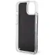 Guess Liquid Glitter Marble case for iPhone 14 - black
