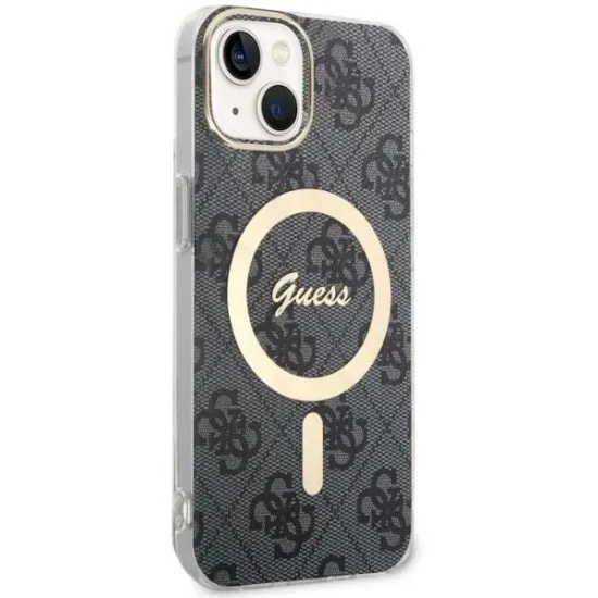 Guess 4G MagSafe case for iPhone 14 Plus - black