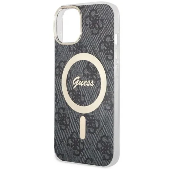 Guess 4G MagSafe case for iPhone 14 Plus - black