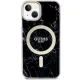 Guess GUHMP14MPCUMAK iPhone 14 Plus 6,7" schwarz/schwarzes Hardcase Marble MagSafe