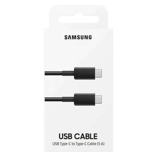 Samsung USB C cable 480Mbps 5A 1m (EP-DN975BBEGWW) - black