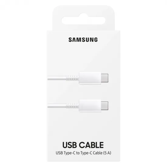 Samsung EP-DN975BWEGWW USB-C - USB-C 5A 480Mb/s cable 1m - white
