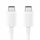 Samsung EP-DN975BWEGWW USB-C - USB-C 5A 480Mb/s cable 1m - white