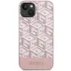 Guess GUHMP14SHGCFSEP iPhone 14 6.1&quot; pink/pink hard case GCube Stripes MagSafe