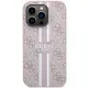Guess GUHMP14XP4RPSP iPhone 14 Pro Max 6.7&quot; pink/pink hardcase 4G Printed Stripes MagSafe