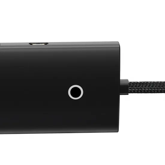 Baseus Lite Series USB HUB 4xUSB 5Gb/s 0.25m - black