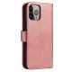 Wallet Case with Stand for iPhone 15 Pro Magnet Case - Pink
