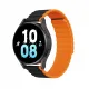Universal Magnetic Samsung Galaxy Watch 6 Pro/6/6 Classic/5 Pro/5/5 Classic Dux Ducis Strap (20mm LD Version) - Black/Orange