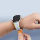 Magnetic Apple Watch Ultra, SE, 9, 8, 7, 6, 5, 4, 3, 2, 1 (49, 45, 44, 42 mm) Dux Ducis Strap (LD Version) - gray and orange