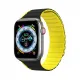 Magnetic Apple Watch SE, 8, 7, 6, 5, 4, 3, 2, 1 (41, 40, 38mm) Dux Ducis Strap (LD Version) - Black/Yellow