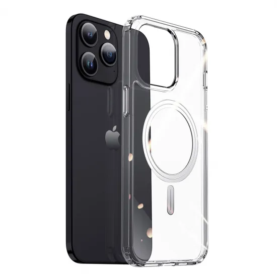 iPhone 15 Pro Case with MagSafe Dux Ducis Clin - Transparent