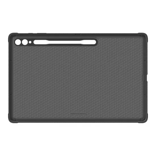 Armored Samsung Galaxy Tab S9 Ultra Outdoor Cover Case - black