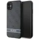 Guess GUHCN61P4SNK iPhone 11 / Xr grey/grey hardcase 4G Stripe
