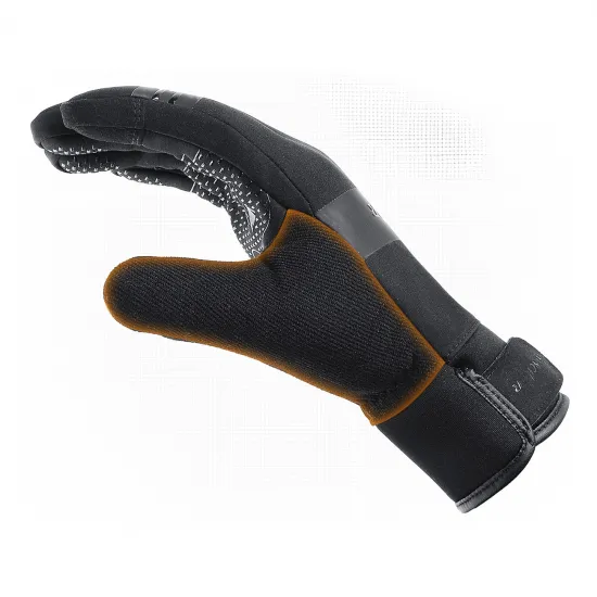 Insulated sports phone gloves (size M) - black