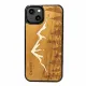Wooden case for iPhone 14 Bewood Mountains Imbuia