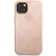 Guess GUHMP14SSAPSTP iPhone 14 6,1" rosa/rosa Hardcase Peony Logo Plate MagSafe