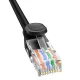 Baseus High Speed ​​​​Cat 5 RJ-45 1000 Mbit/s Ethernet-Kabel 5 m rund – Schwarz
