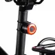 Wozinsky WRBLB3 USB-C LED rear bicycle light red light STOP sensor - black