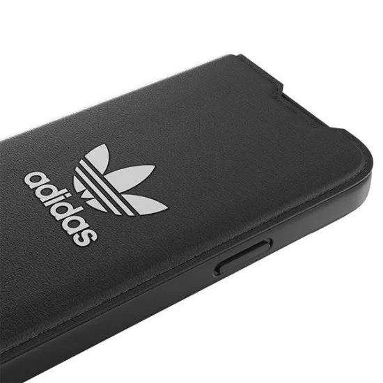 Adidas OR Booklet Case BASIC iPhone 14 6.1" black/black white 50181